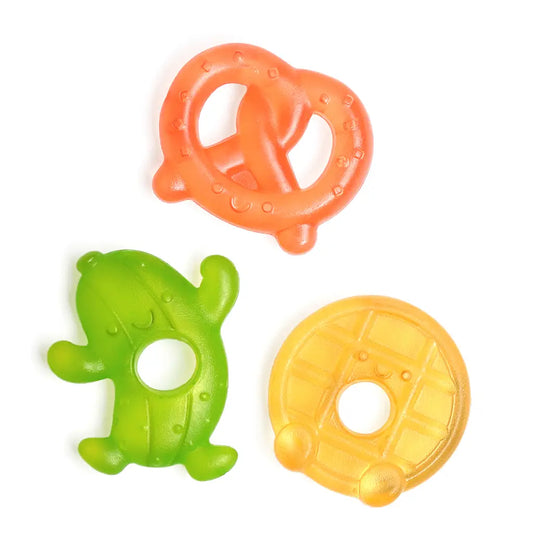 Silly Food Coolers™ Water Filled Teethers (3-pack)
