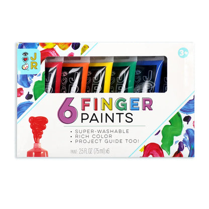 6 Finger Paints Bright Stripes Lil Tulips