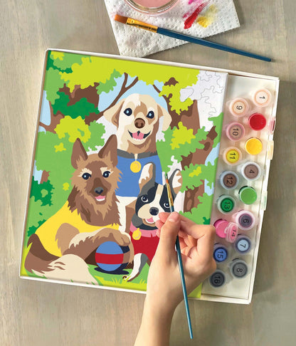 Paint By Numbers Dogs' Day Out