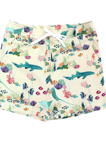 Coral Reef Swim Trunks