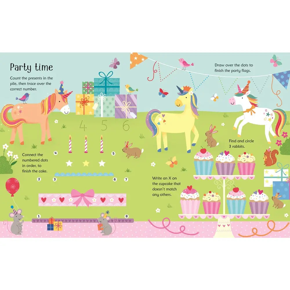 Wipe-Clean Unicorn Activities