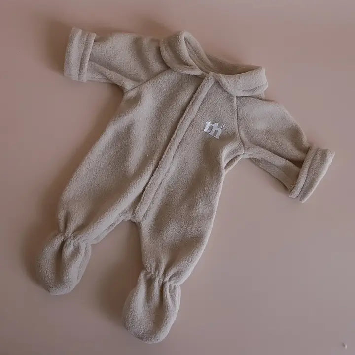 Doll Onesie - Taupe - Tiny Harlow