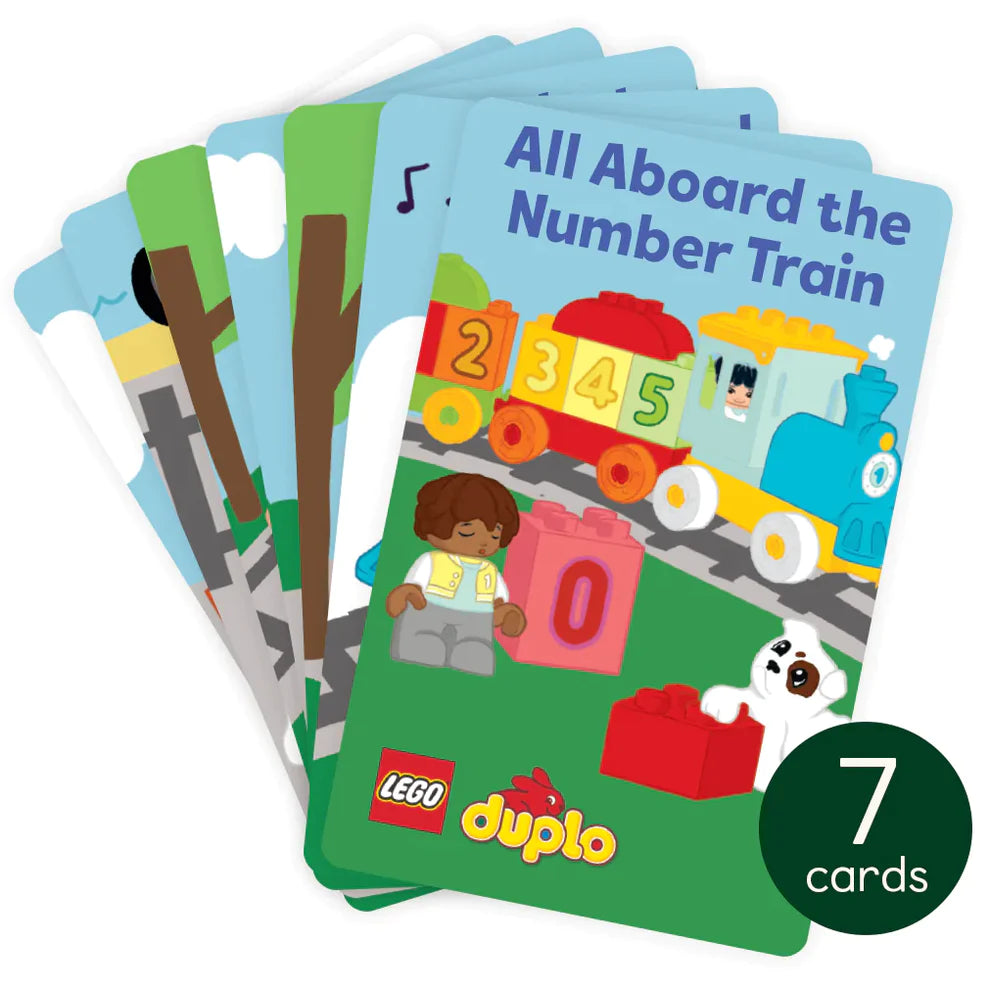 Lego Duplo: 1, 2, 3, Play with Me - 7 Audiobook Cards