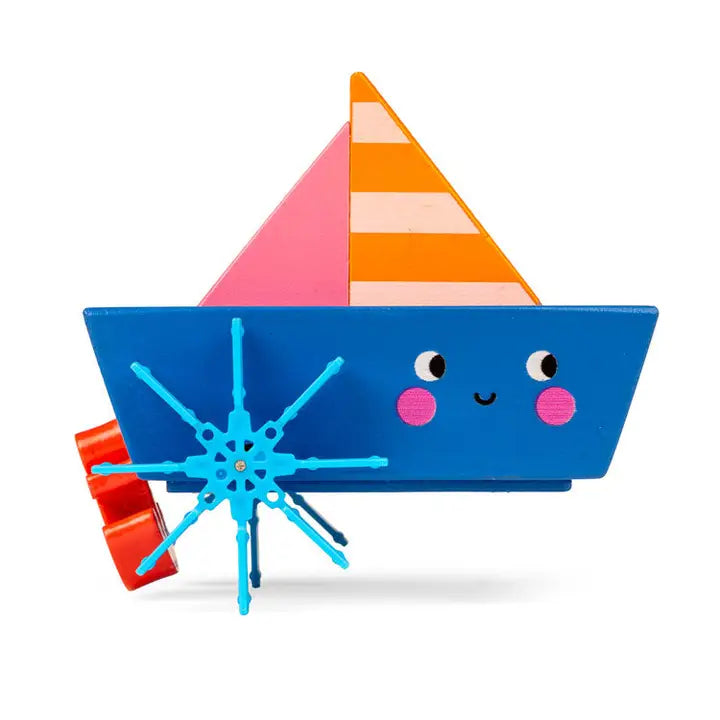 Wind-Up Boat - Pick Your Color