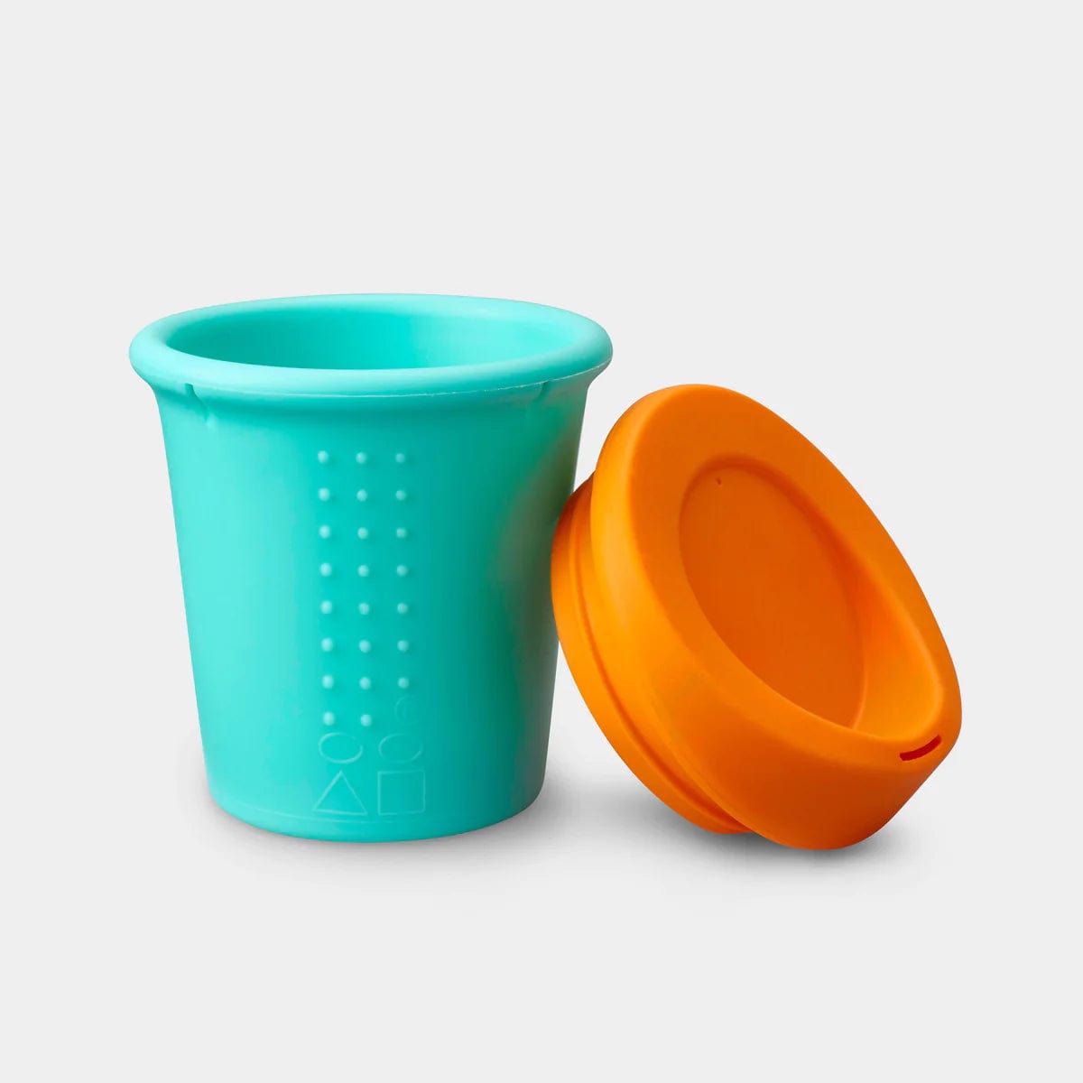 8oz Silicone Kids To-Go Cup (Sea/Orange) Silikids Silikids Lil Tulips