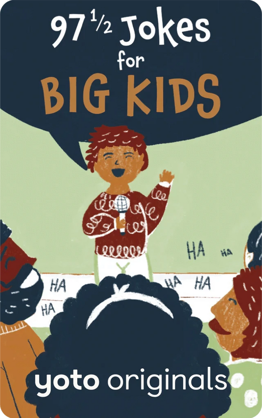 97 1/2 Jokes for Big Kids - Audiobook Card Yoto Lil Tulips