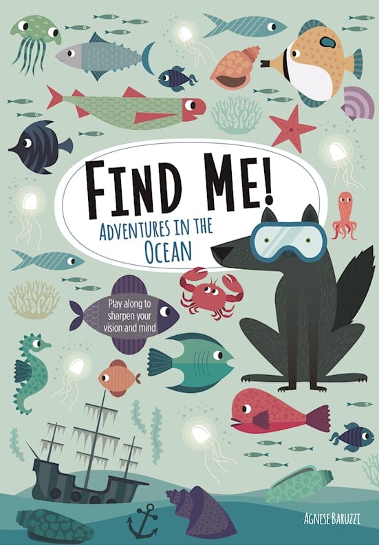 Find Me! Adventures in the Ocean cover - Fox Chapel Publishing