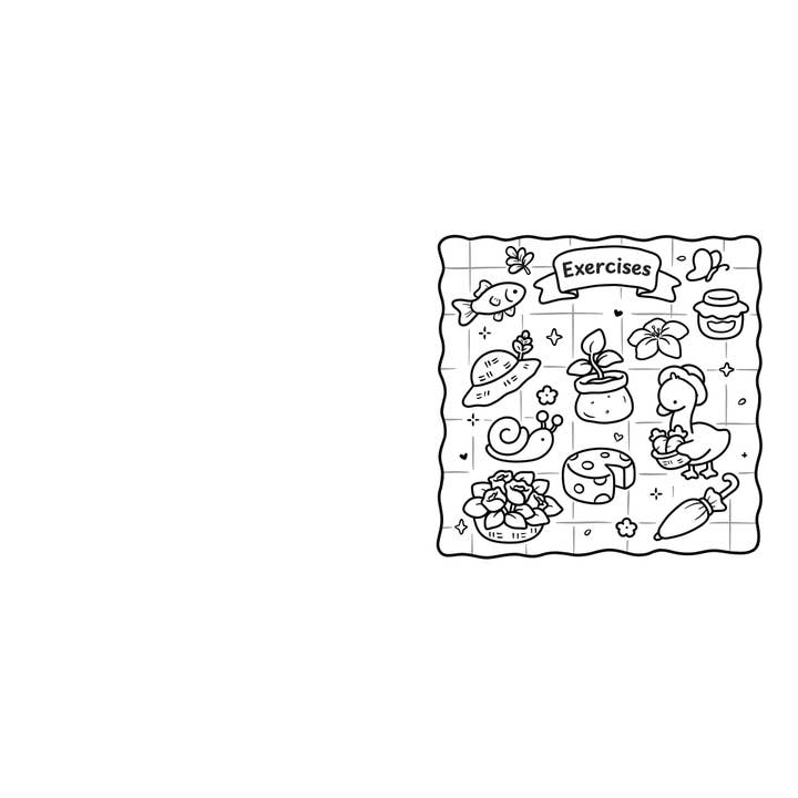 Interior preview of Cozy Farm coloring book