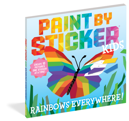 Paint by Sticker Kids: Rainbows Everywhere!