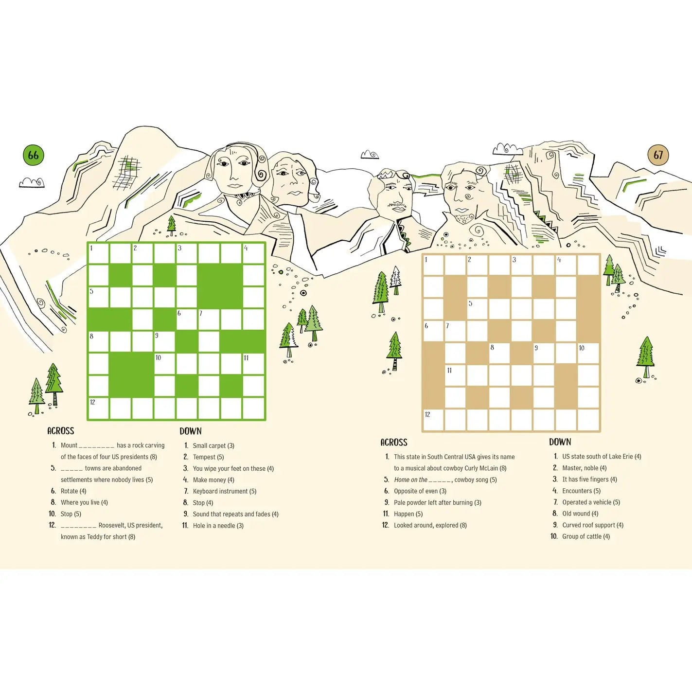100 Children's Crosswords: Travel