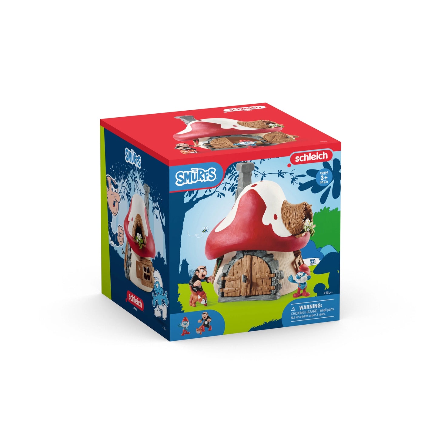 Smurf House with 2 Figurines
