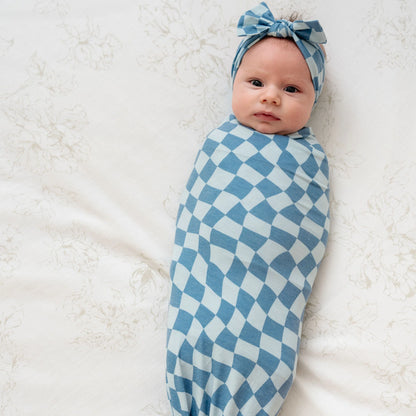 Miles Knit Swaddle Blanket