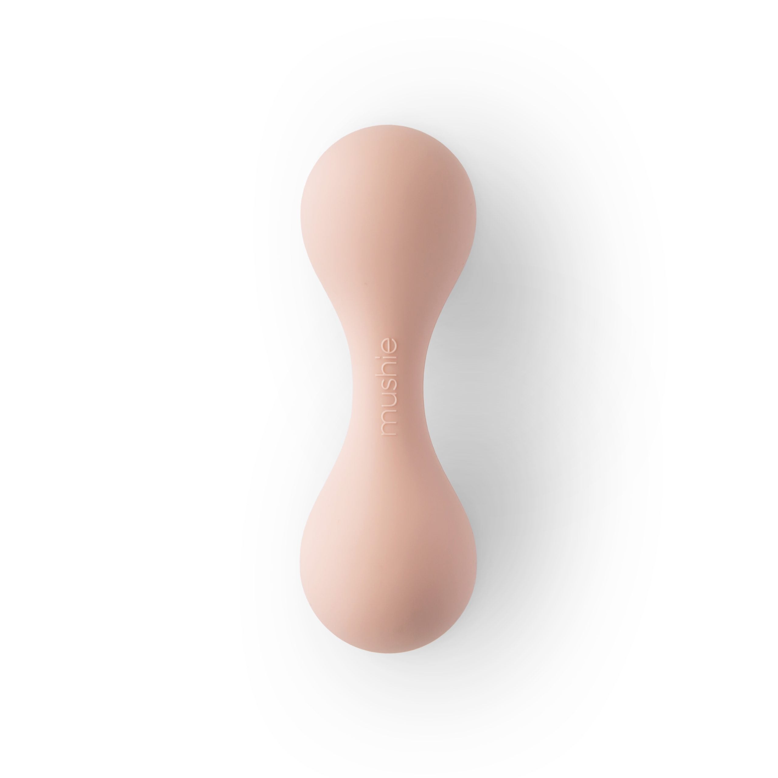 Silicone Baby Rattle Toy (Blush)