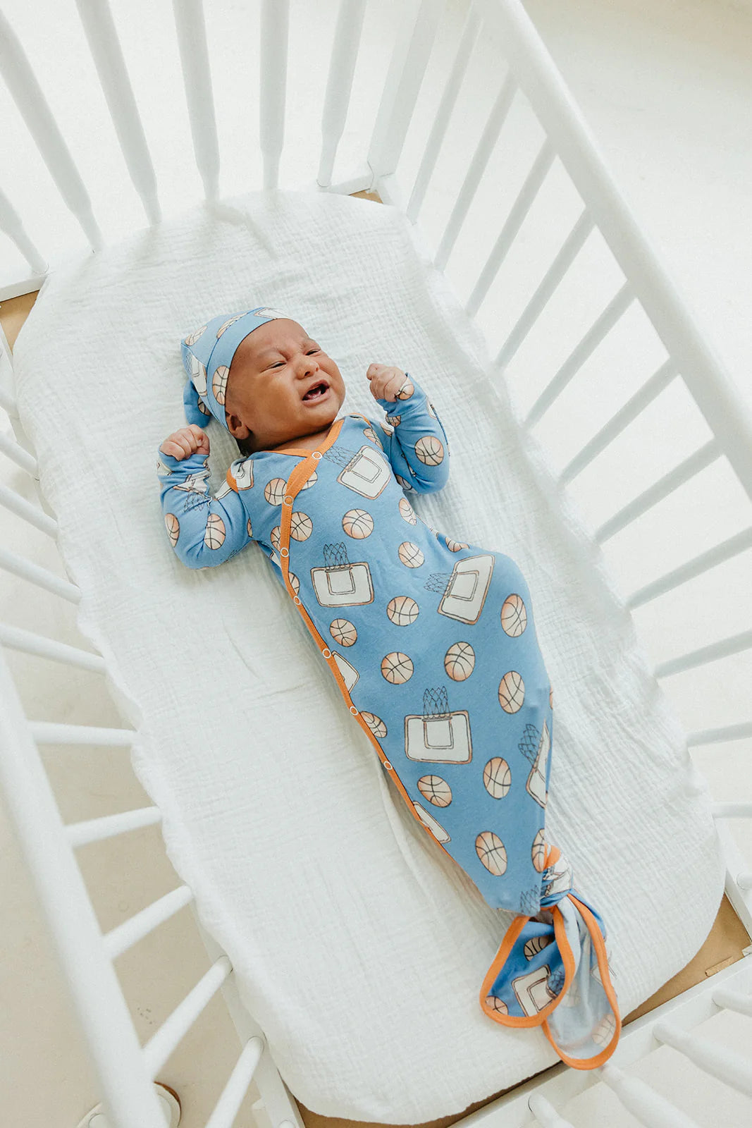 Dunk Newborn Knotted Gown