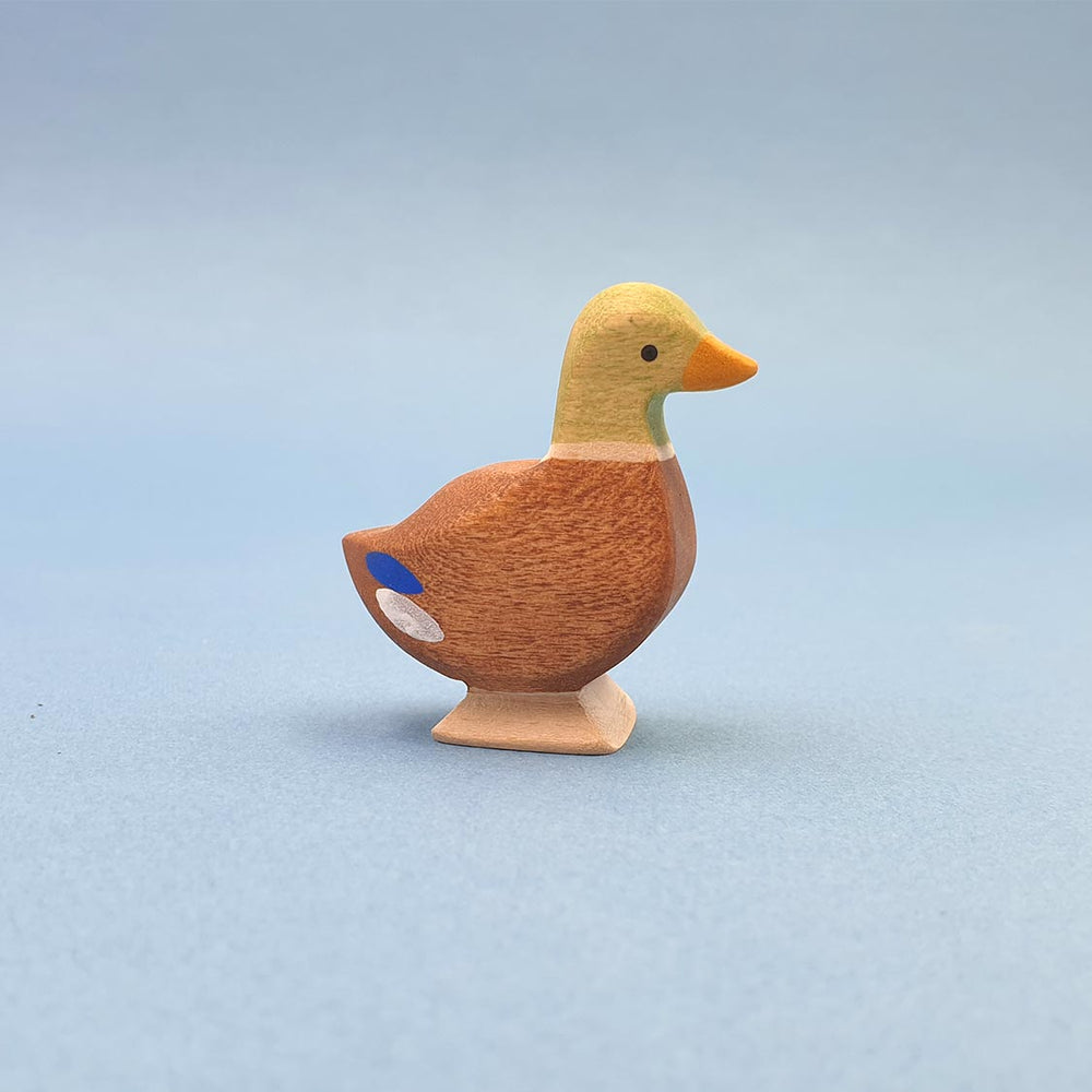 Brin d'Ours Wooden Male Duck Standing