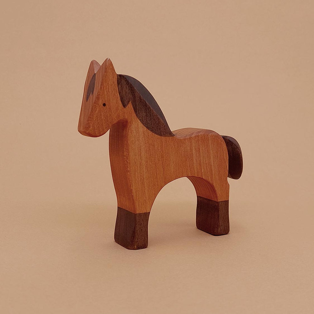 Brin d'Ours Wooden Bay Horse