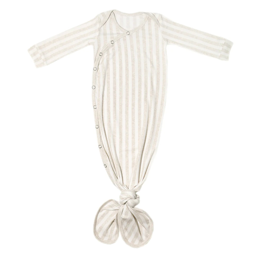 Coastal Newborn Knotted Gown