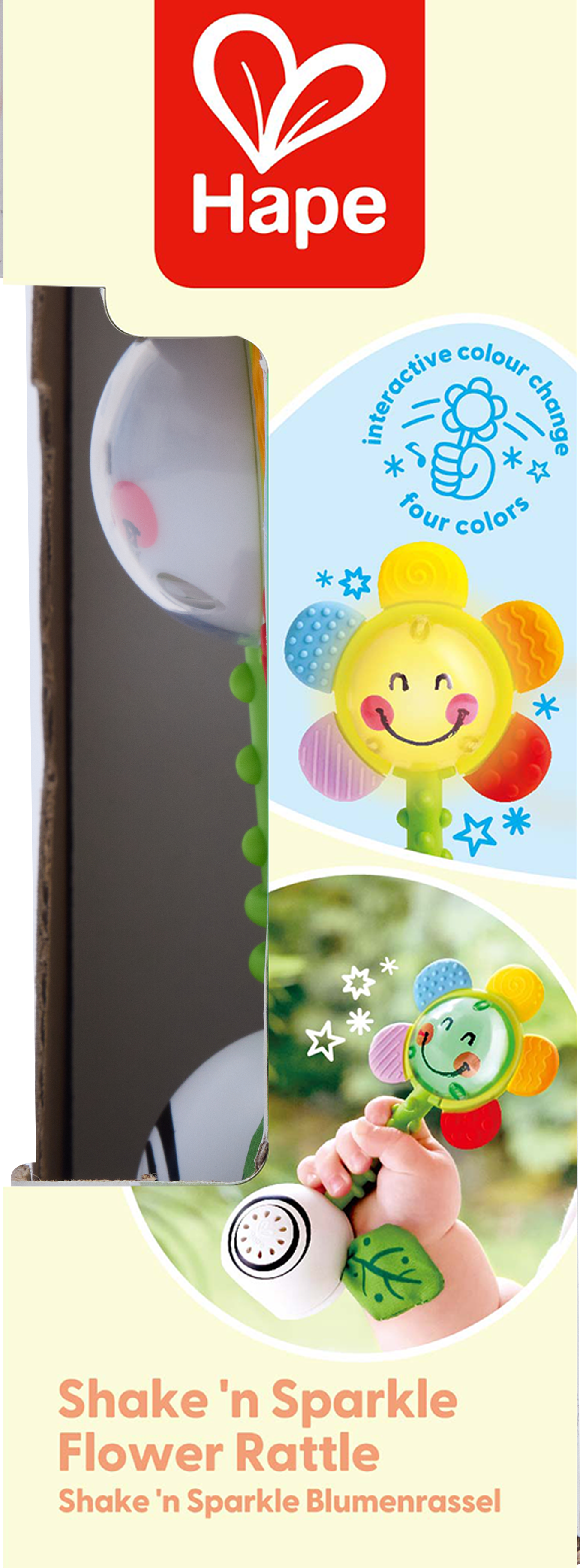 Shake 'n Sparkle Flower Rattle