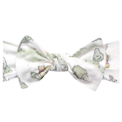 Hundred Acre Wood Knit Headband Bow