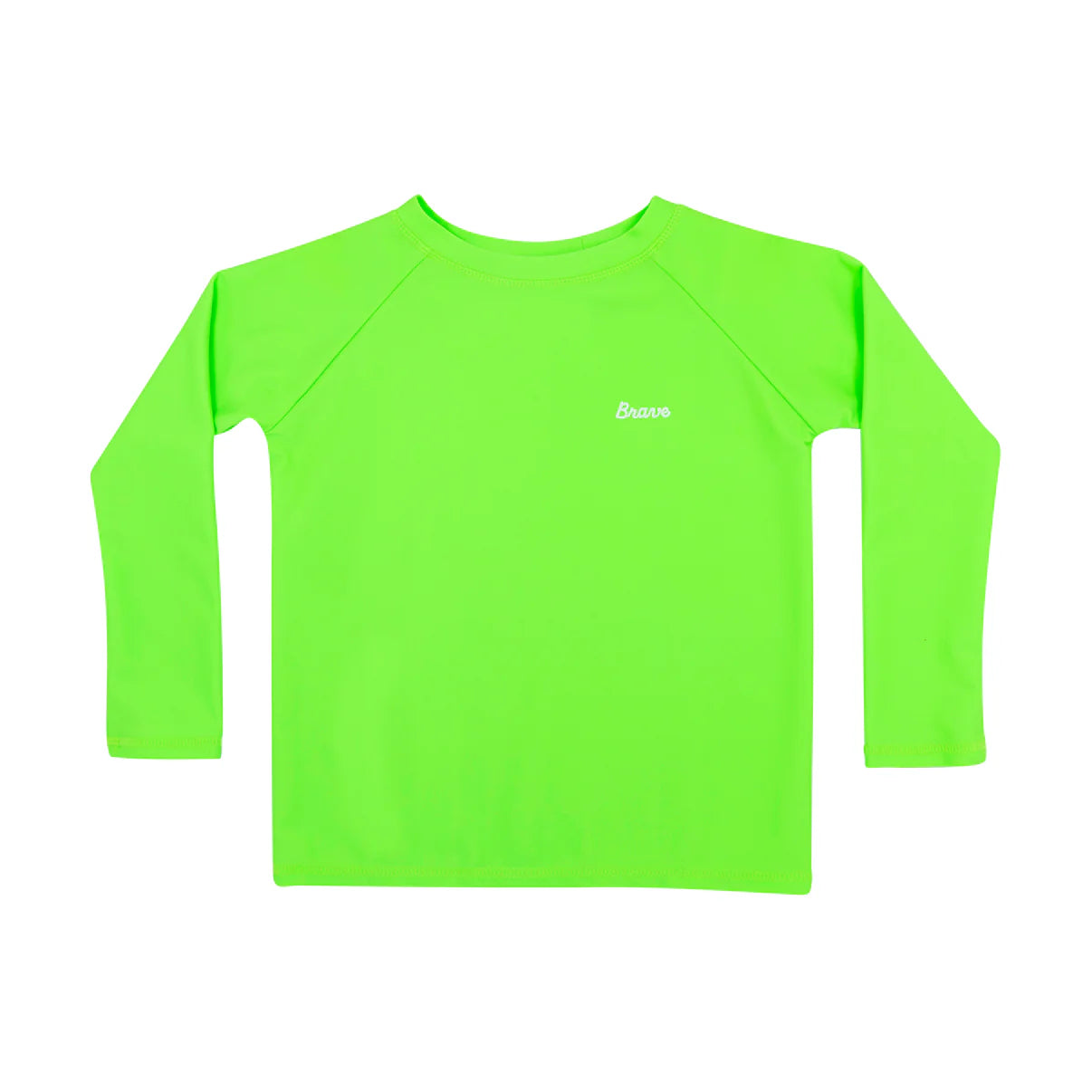 Neon Green Swimming Rash Guard
