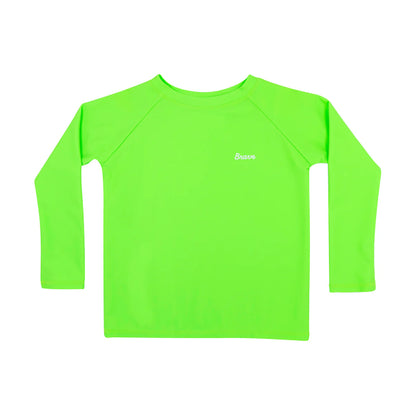 Neon Green Swimming Rash Guard