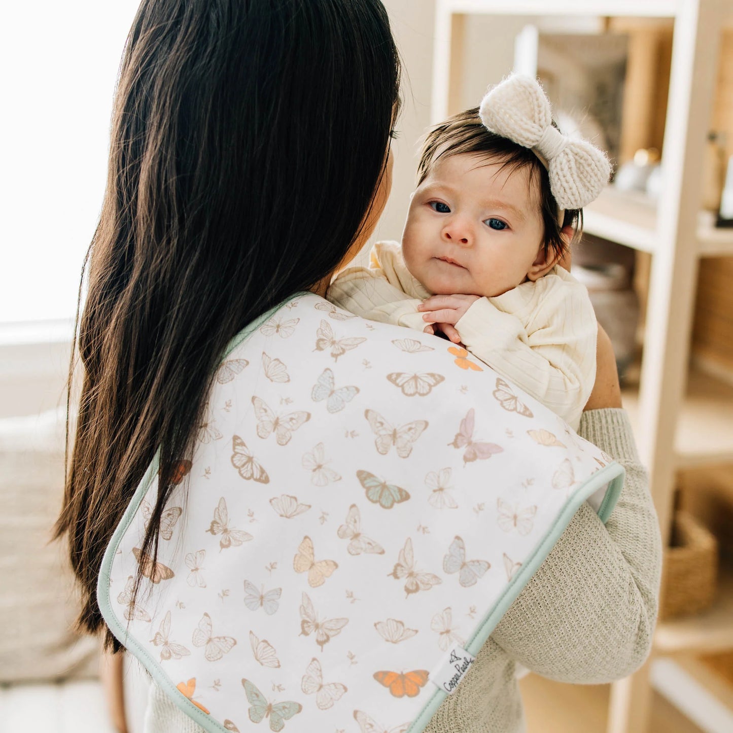 Flora Burp Cloth Set