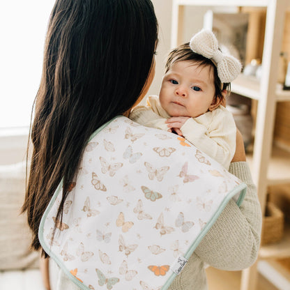 Flora Burp Cloth Set