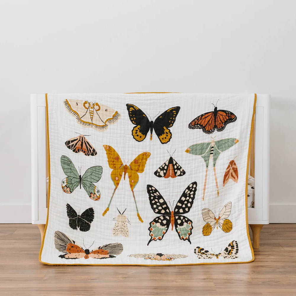 Butterfly Collector Big and Little Blanket Bundle