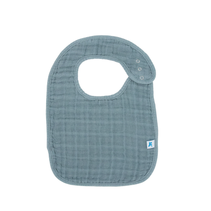Cotton Muslin Classic Bib 3 Pack - Georgia Peach