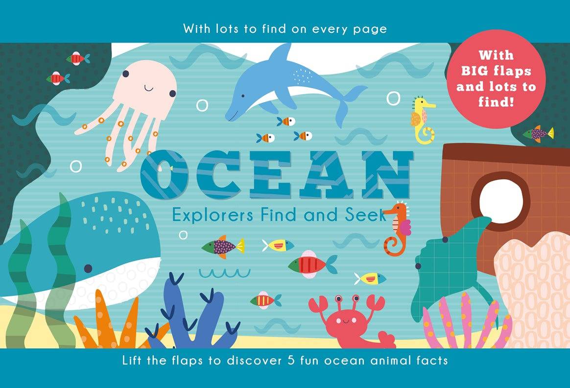 Ocean Explorers Find and Seek cover - Fox Chapel Publishing