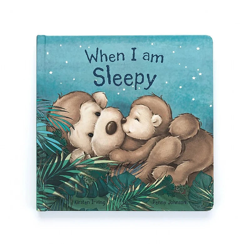 When I Am Sleepy Book And Bashful Monkey Medium
