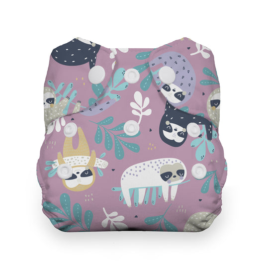 Sloth Life Snap Natural Newborn All In One