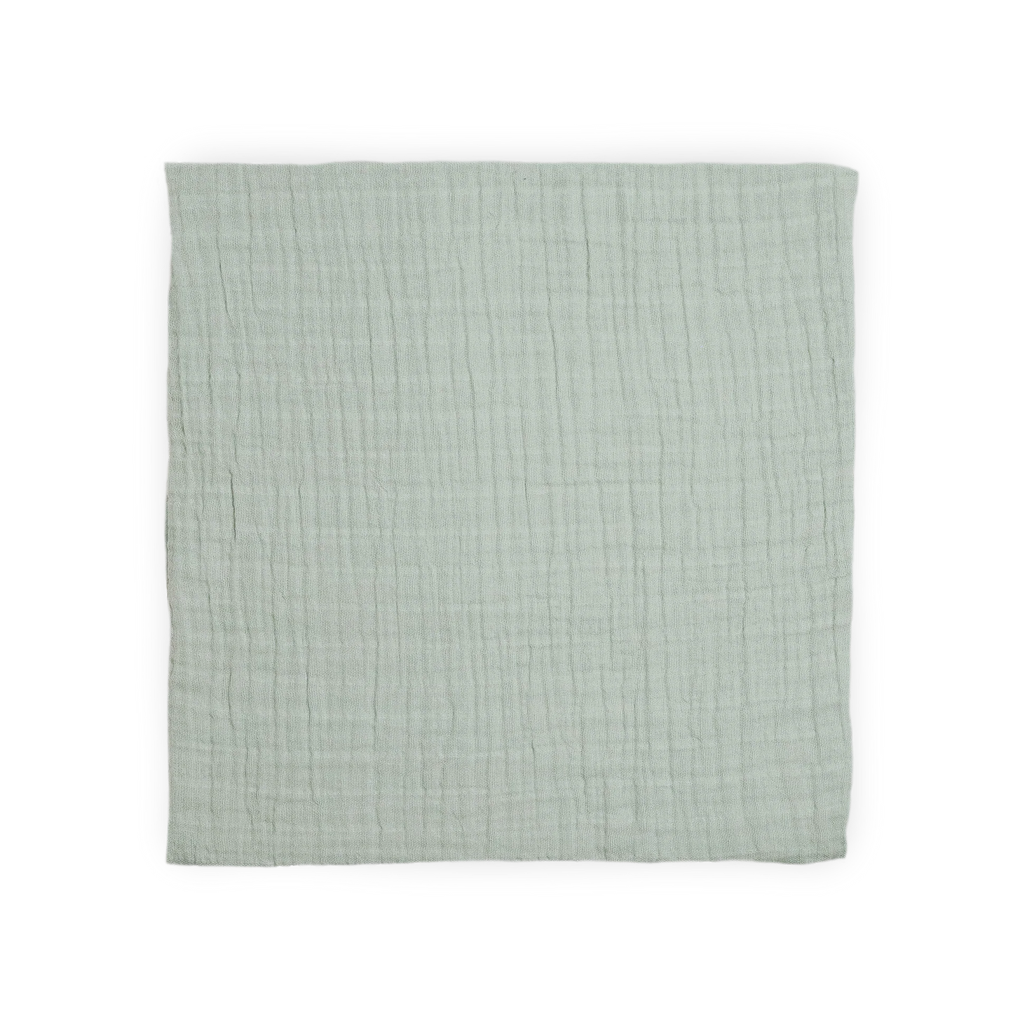 Organic Cotton Muslin Swaddle Blanket - White Sage