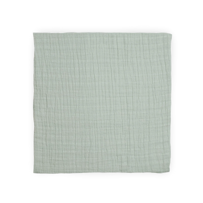 Organic Cotton Muslin Swaddle Blanket - White Sage