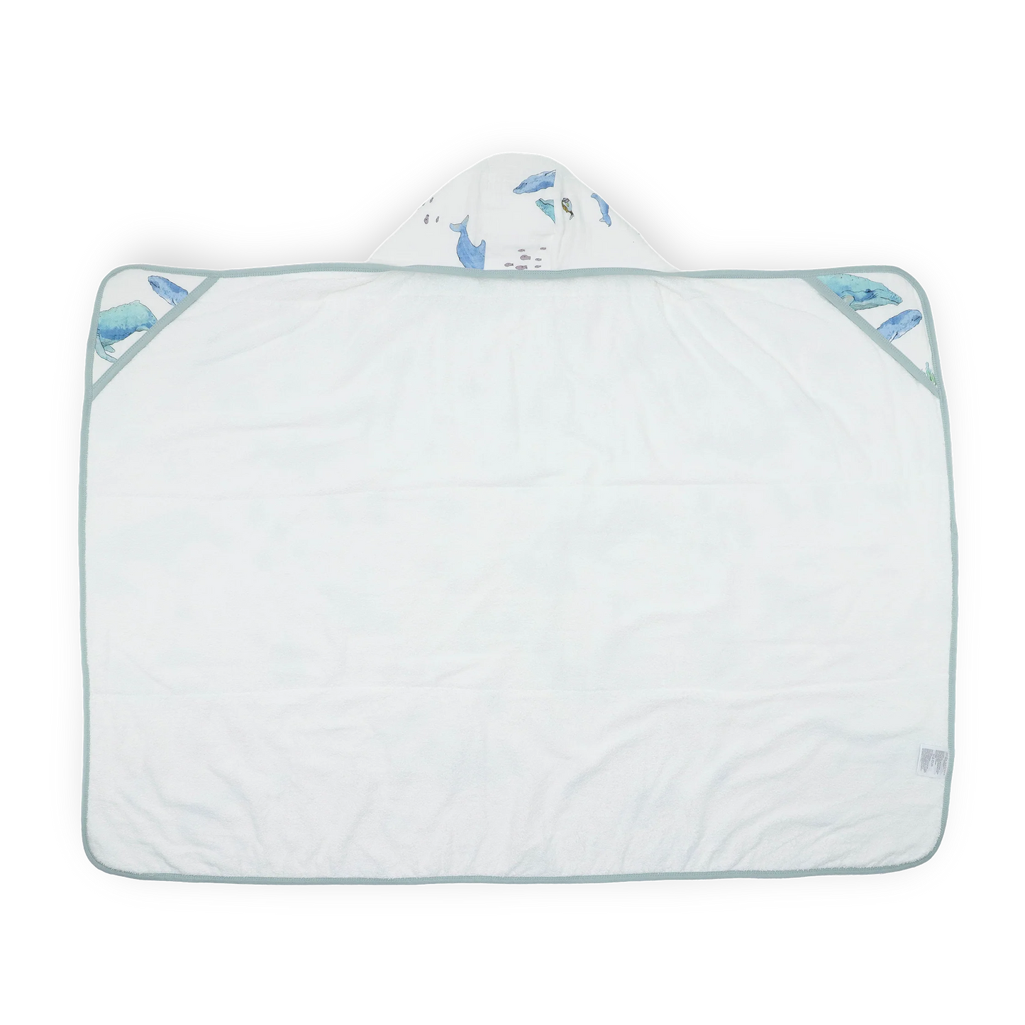 Toddler Hooded Towel - Whales