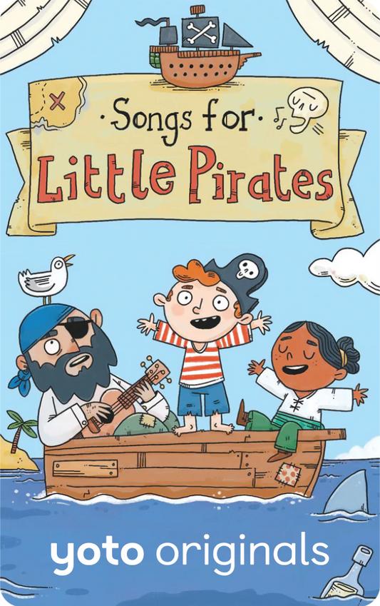 Songs for Little Pirates - Audiobook Card