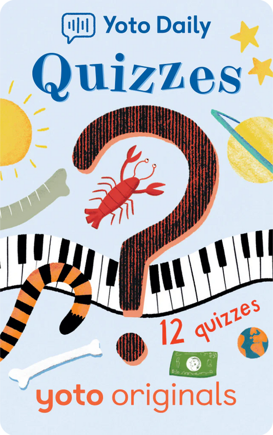 Yoto Daily: Quizzes - Audiobook Card