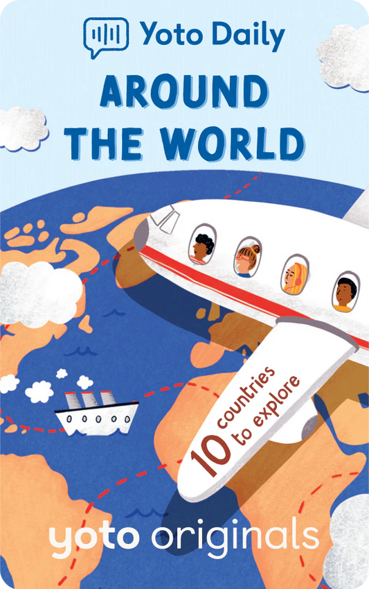 Yoto Daily: Around the World - Audiobook Card