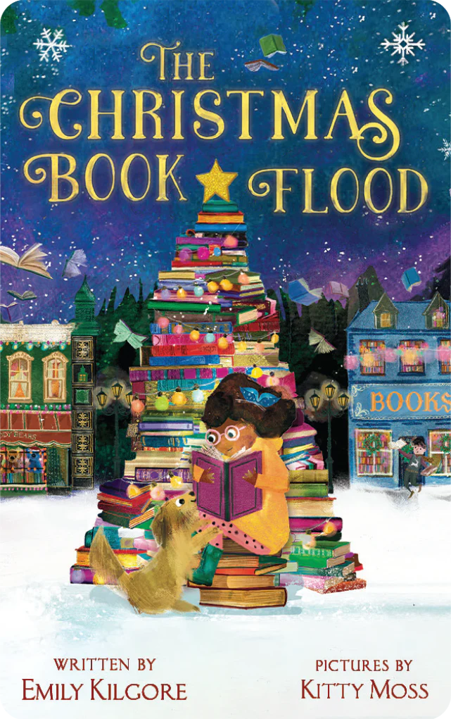 The Christmas Book Flood Audiobook Card