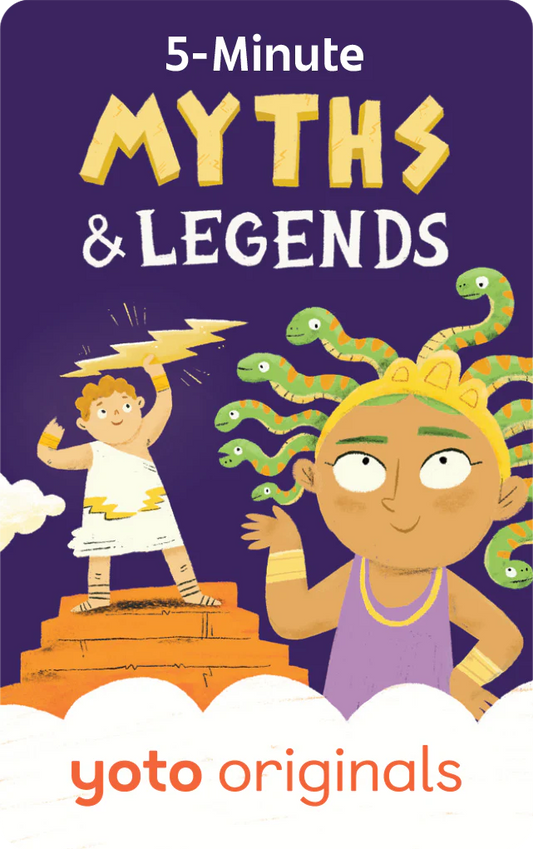 5-Minute Myths & Legends - Audiobook Card