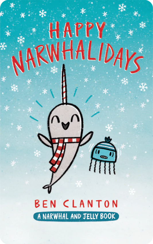 Happy Narwhalidays Audiobook Card