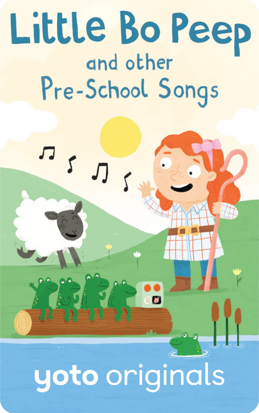 Little Bo Peep and other Pre-School Songs - Audiobook Card