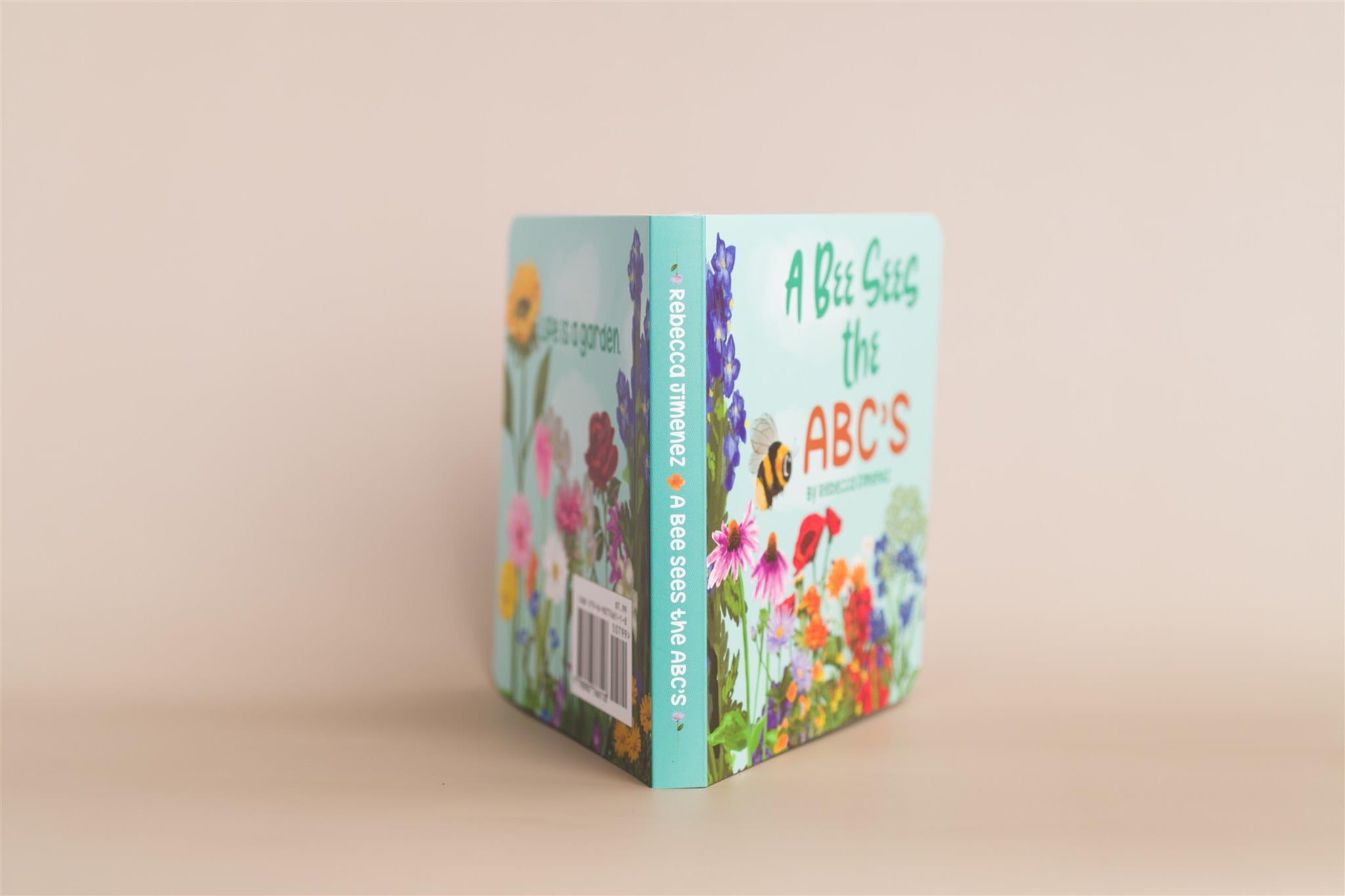 A Bee Sees the Abc's Baby Board Book Bowzey Lil Tulips