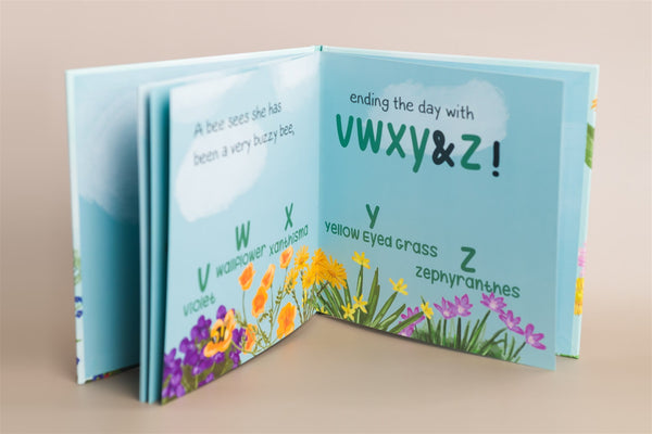 A Bee Sees the Abc's Hardback Bowzey Lil Tulips
