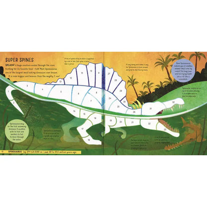 Sticker By Number: Dinosaurs