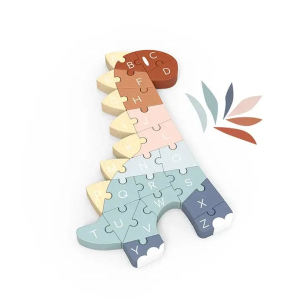 Abc Dino Puzzle Speedy Monkey Lil Tulips