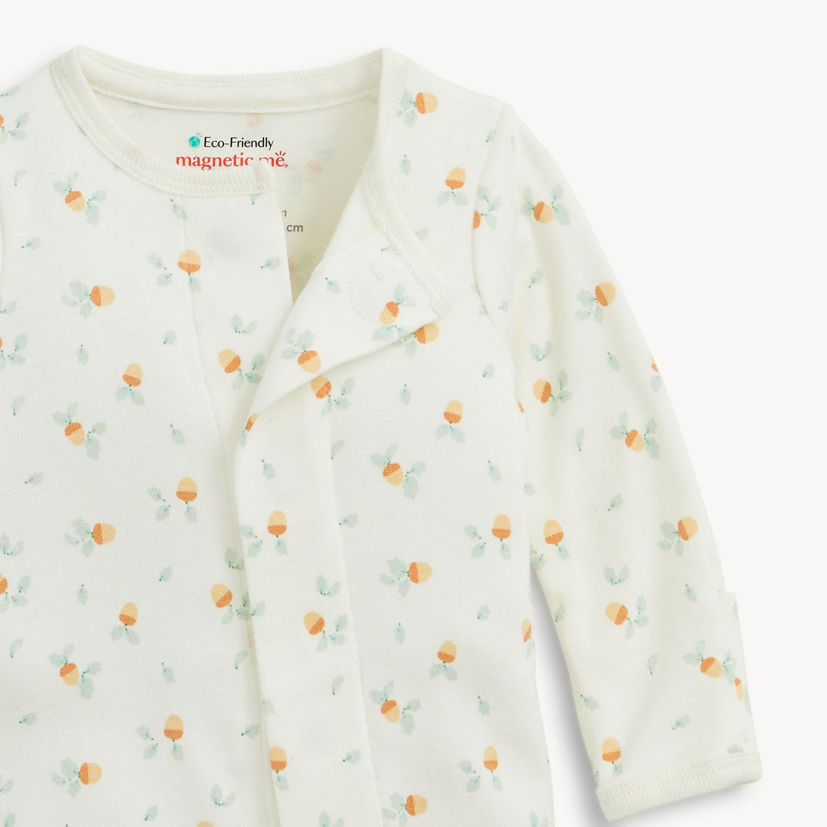 Acorns Organic Cotton Footie Magnetic Me Lil Tulips