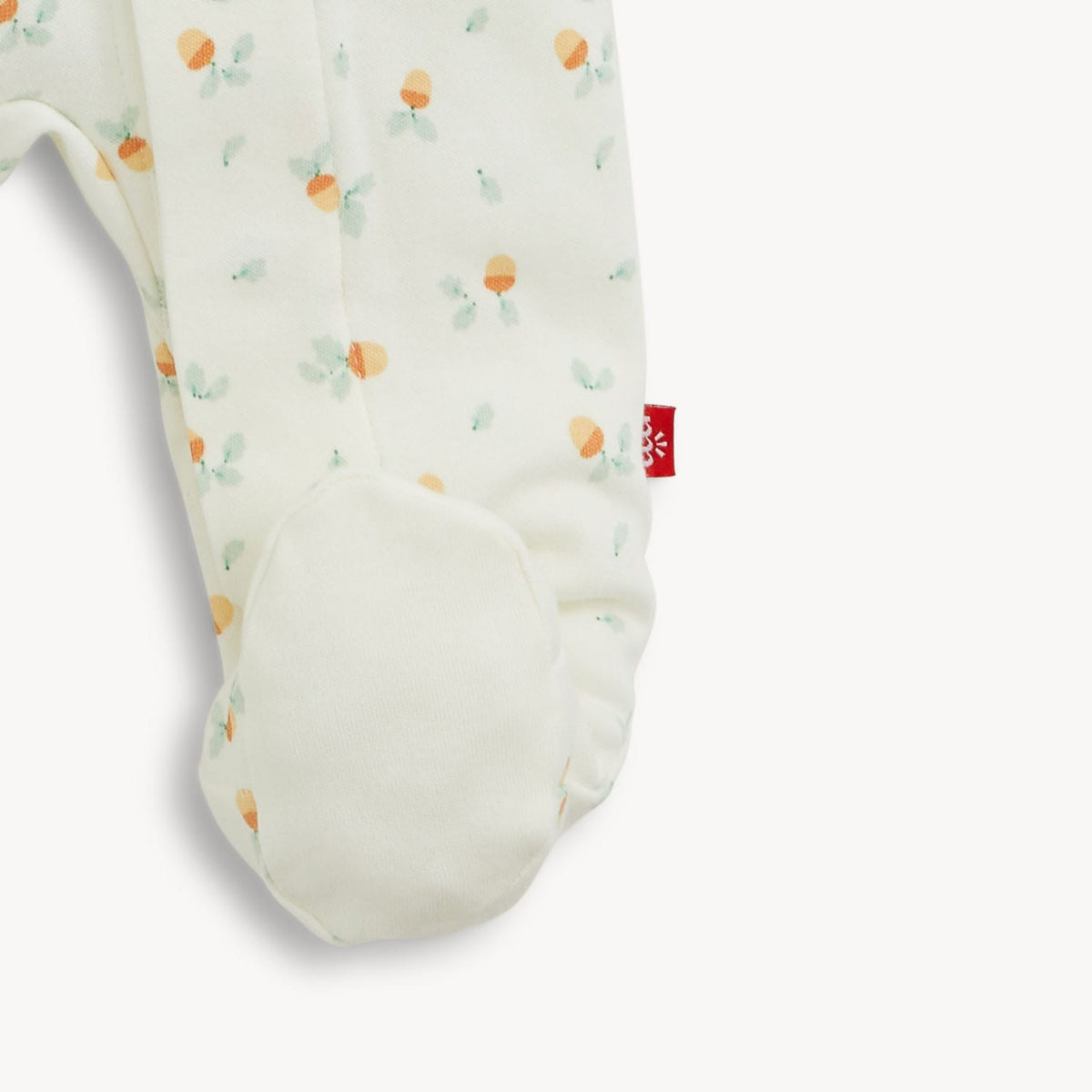 Acorns Organic Cotton Footie Magnetic Me Lil Tulips