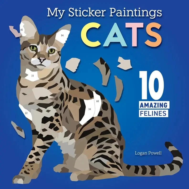 Activity Book - My Sticker Paintings: Cats Wellspring Lil Tulips