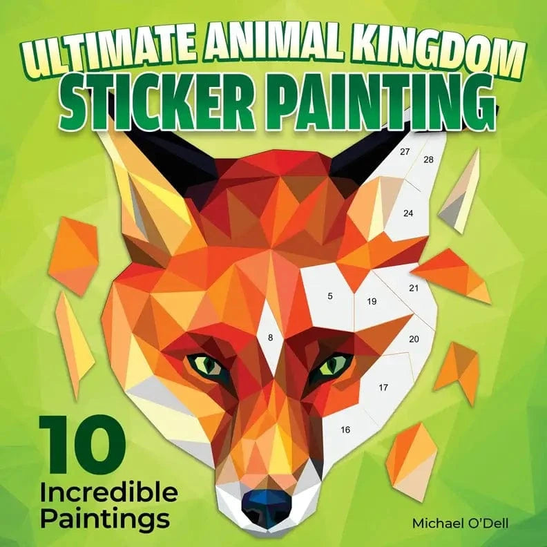 Activity Book - Sticker Painting - Ultimate Animal Kingdom Wellspring Lil Tulips